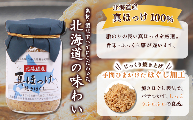 【定期便：全12回】真ほっけほぐし×焼さばほぐし2個セット【040112】 2個セット(12回配送)