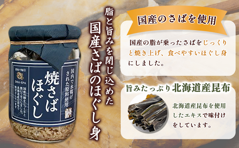 【定期便：全9回】真ほっけほぐし×焼さばほぐし2個セット【040109】 2個セット(9回配送)