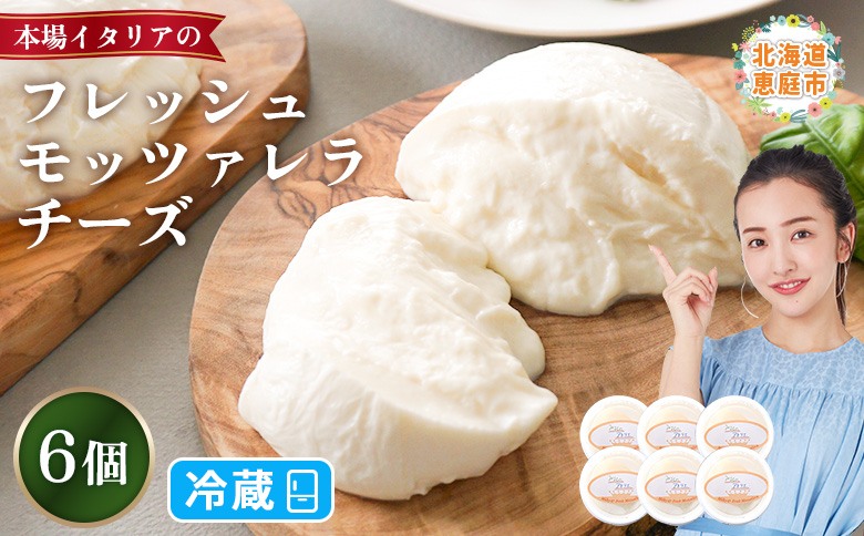 モッツァレラチーズ6個入セット【15000101】 6個入