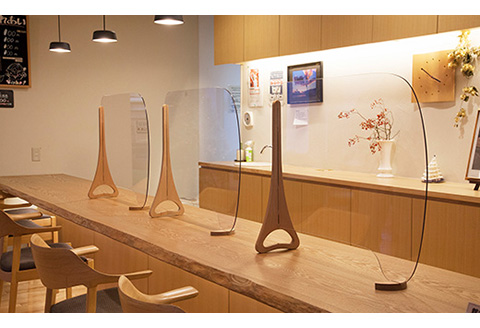 卓上パーテーション「パテコ（pateco）」【460001】