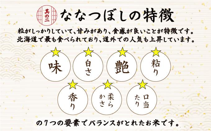 R7年産  伊達武者ななつぼし10kg ( 5kg × 2袋 ) 無洗米 お米 ごはん 北海道米