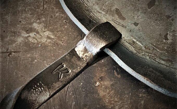 かじやの鍛造プレート2枚　※ハンドル付