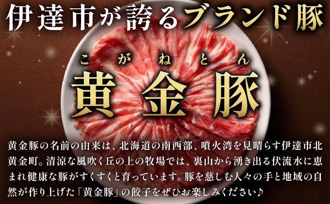 北海道 伊達 黄金豚 キャベツ の シャキシャキ 黄金 ぎょうざ 18個入×5パック（計90個） 餃子 小分け お肉 豚肉