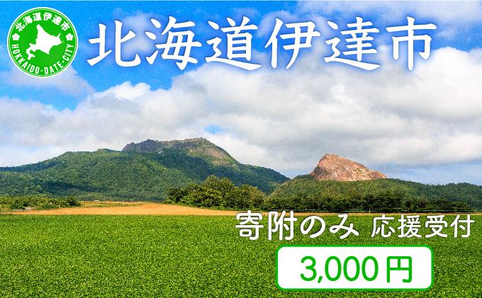 伊達市 寄附のみ 応援受付 3,000円コース（返礼品なし 寄附のみ 3000円）