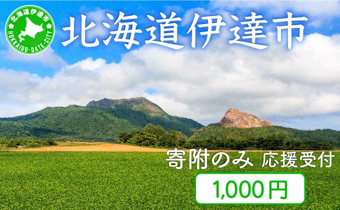 伊達市 寄附のみ 応援受付 1,000円コース（返礼品なし 寄附のみ 1000円）