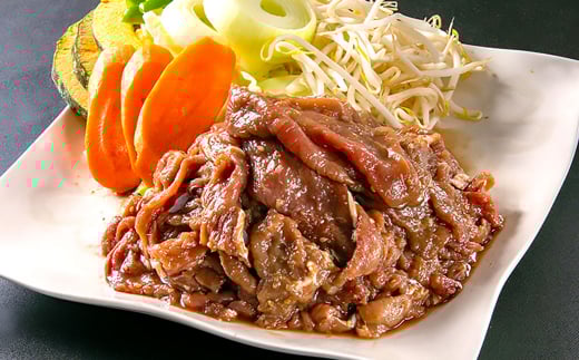 【1ヶ月毎10回定期便】エゾ鹿肉のジンギスカン 計1.2kg（300g×4パック）