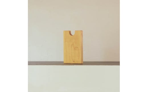 木の名刺入れ【メープル】