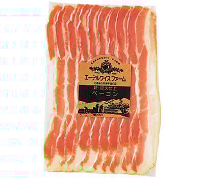 【簡易包装】薪・炭火仕上げベーコン・ソーセージセットF-2-k 〈251g〉ベーコン ソーセージ 豚肉 肉