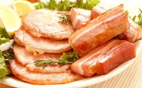 薪・炭火仕上げ ハム・ベーコン・焼豚 セット 計760g（H-4）ロースハム ベーコンブロック 焼豚 北海道北広島市