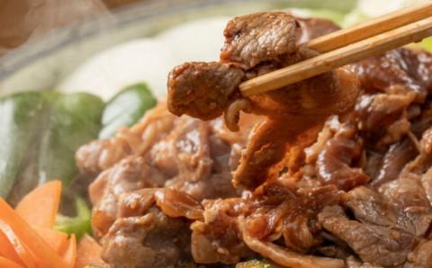 【幻の酒粕使用】きたひろジンギスカン（ラム）〈1kg（500g×2パック）＋簡易プレート〉北海道北広島市