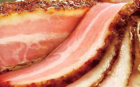 薪・炭火仕上げ ハム・ベーコン・焼豚 セット 計760g（H-4）ロースハム ベーコンブロック 焼豚 北海道北広島市