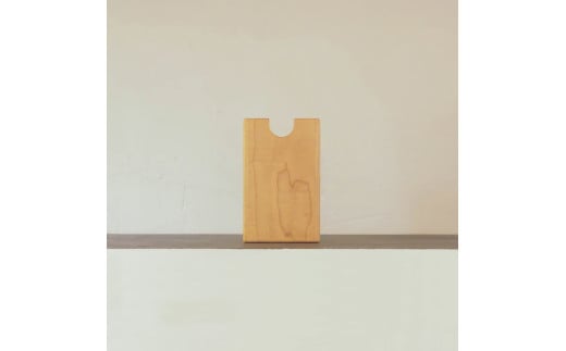 木の名刺入れ【メープル】