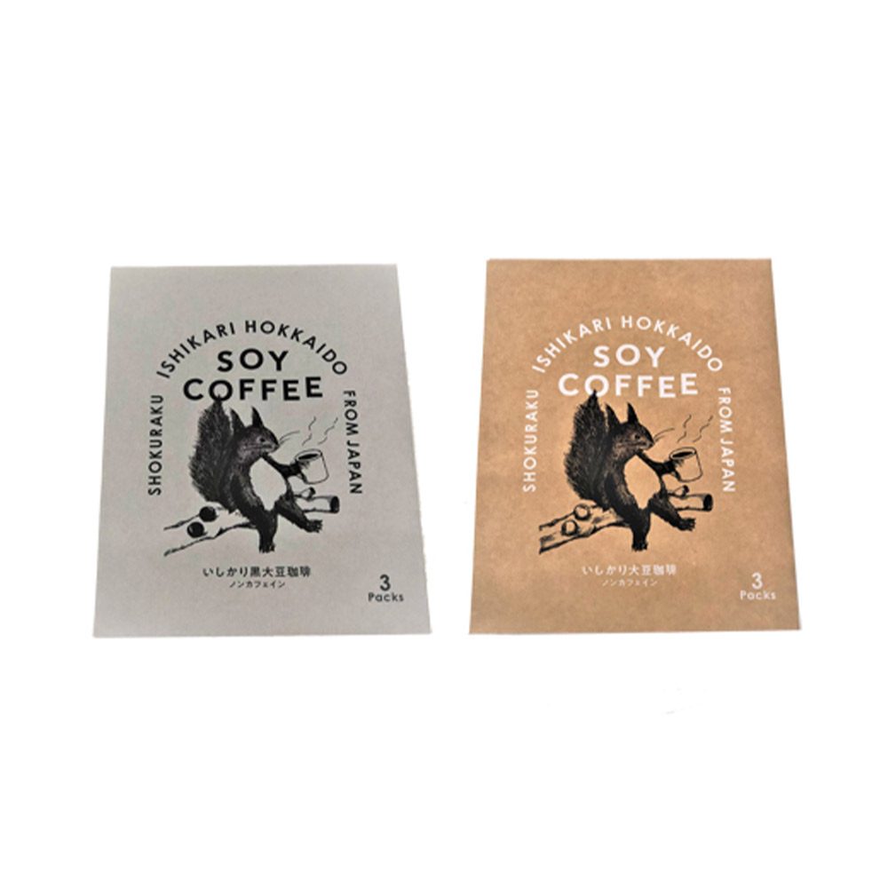 北海道産 大豆コーヒードリップパック 2種セット【ドリップパック18パック入】箱付_is021-065-000