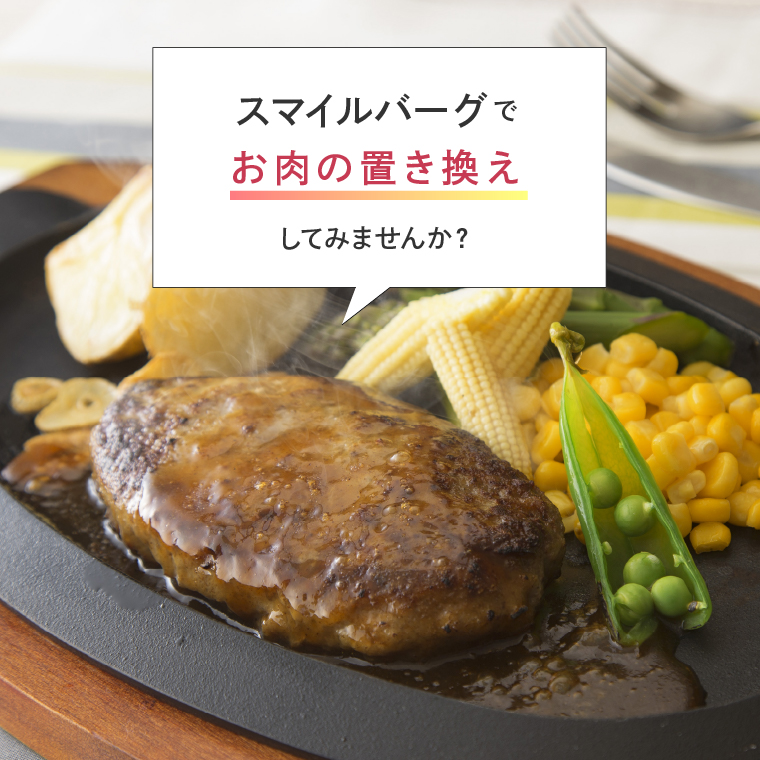 120042001 おいしいWタンパク スマイルバーグ（90g×24）