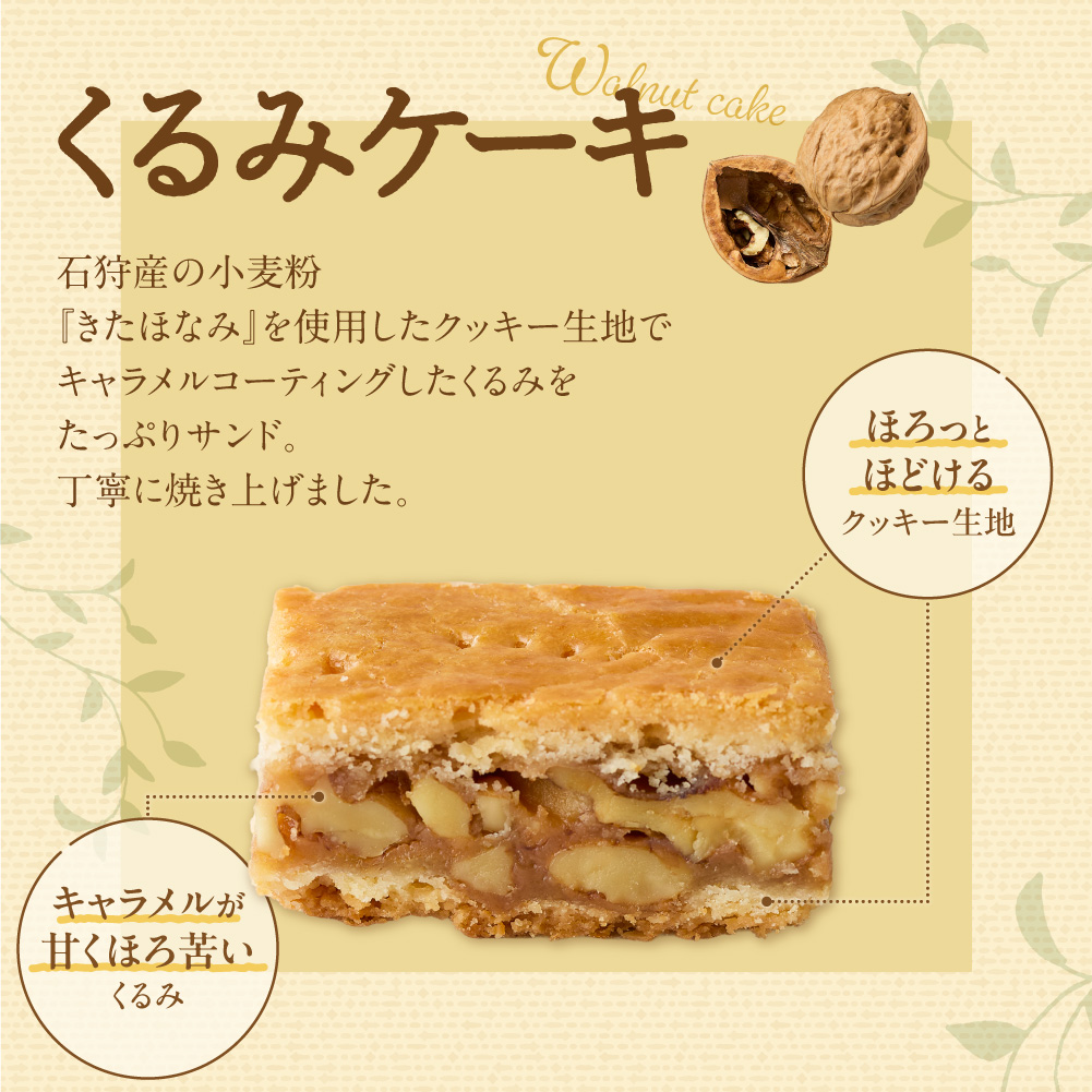 700006001 くるみとアーモンドケーキセット