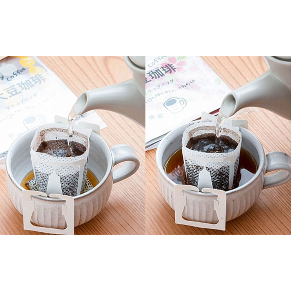 北海道産 大豆コーヒードリップパック 2種セット【ドリップパック18パック入】箱付_is021-065-000