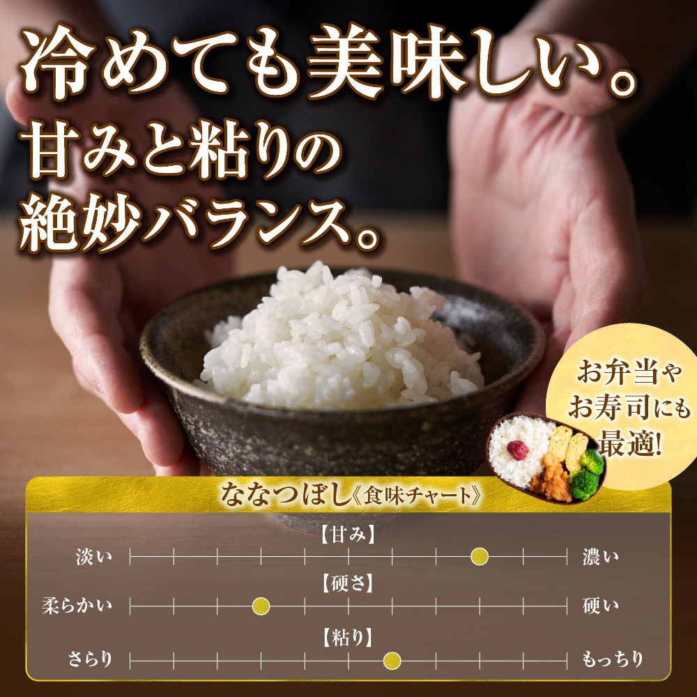 【定期便】北海道産 無洗米ななつぼし 5kg 6回_is077-035-999