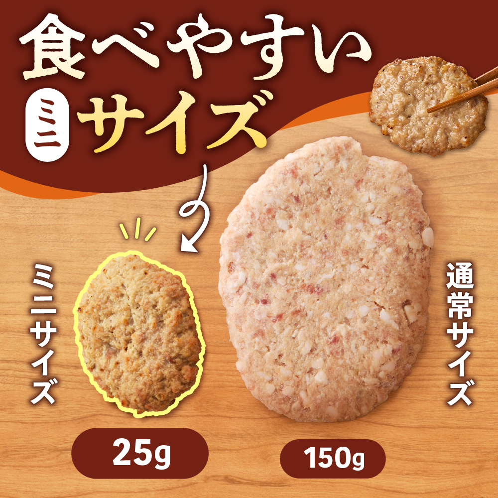 ファイヤーバーグ　焼成ミニハンバーグ25g×50枚_is030-021-000