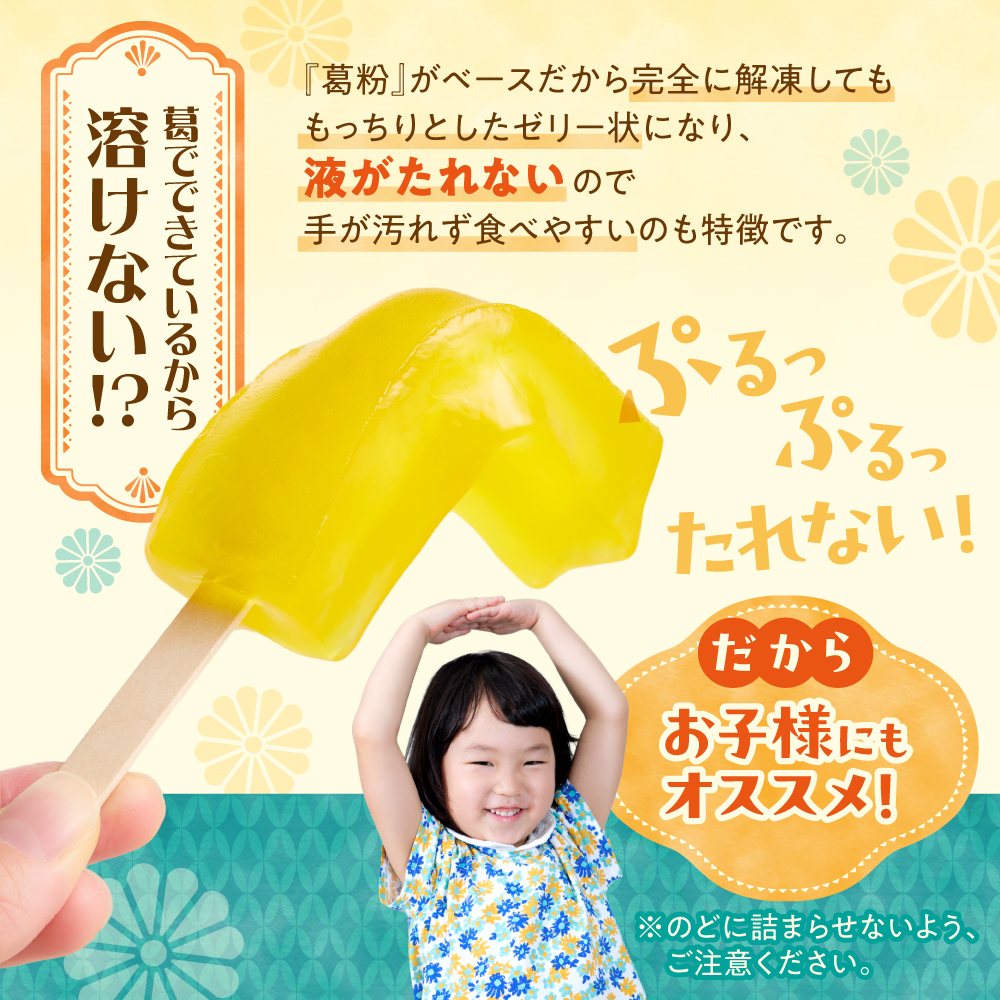 【溶けないアイス】くずバー（6味×3本）_is062-008-000