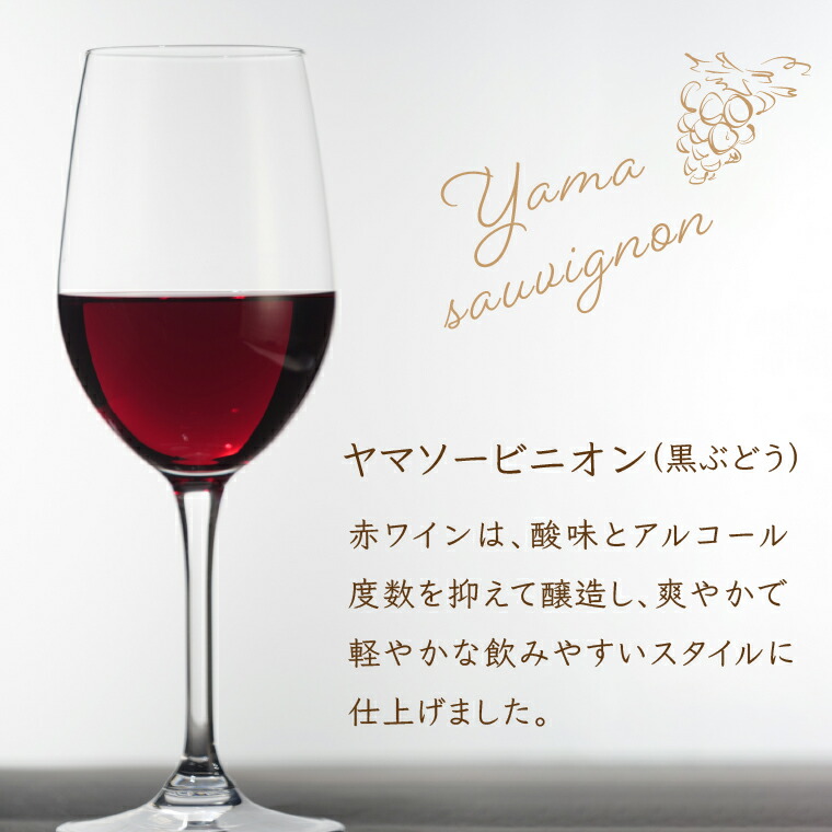 石狩市産ぶどうを醸造したワイン「ISHIKARI」限定ラベル 赤白セット_is025-005-000