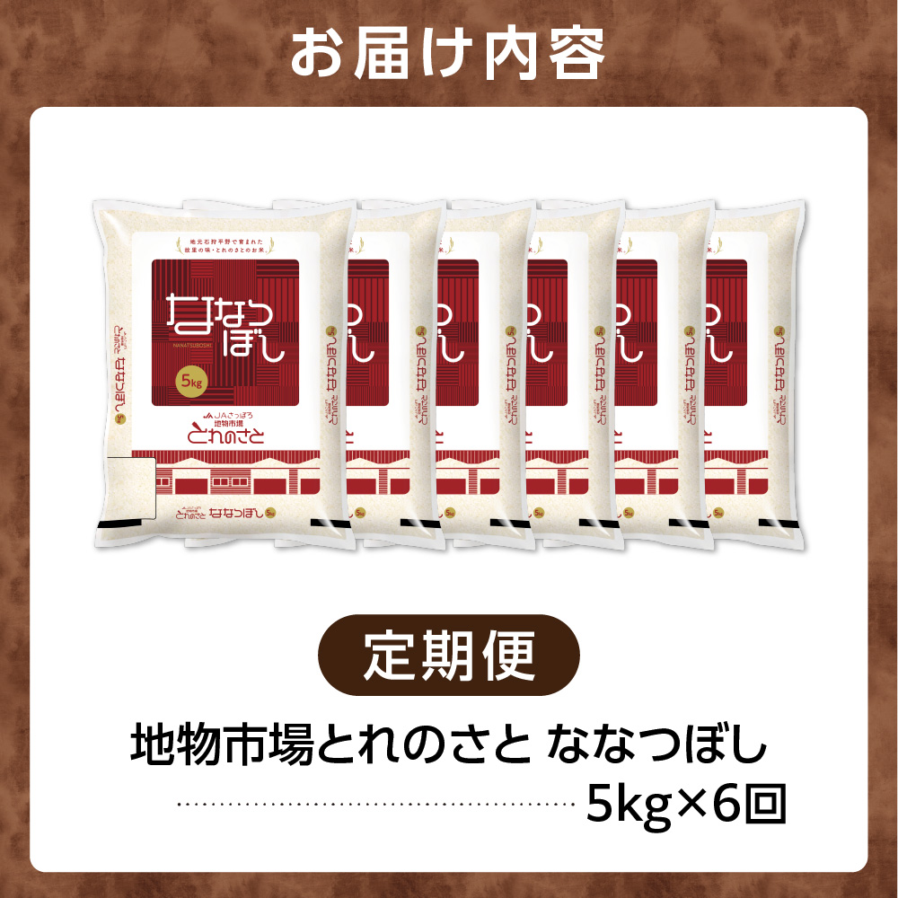 140081002 【定期便】令和6年産 地物市場とれのさと ななつぼ
