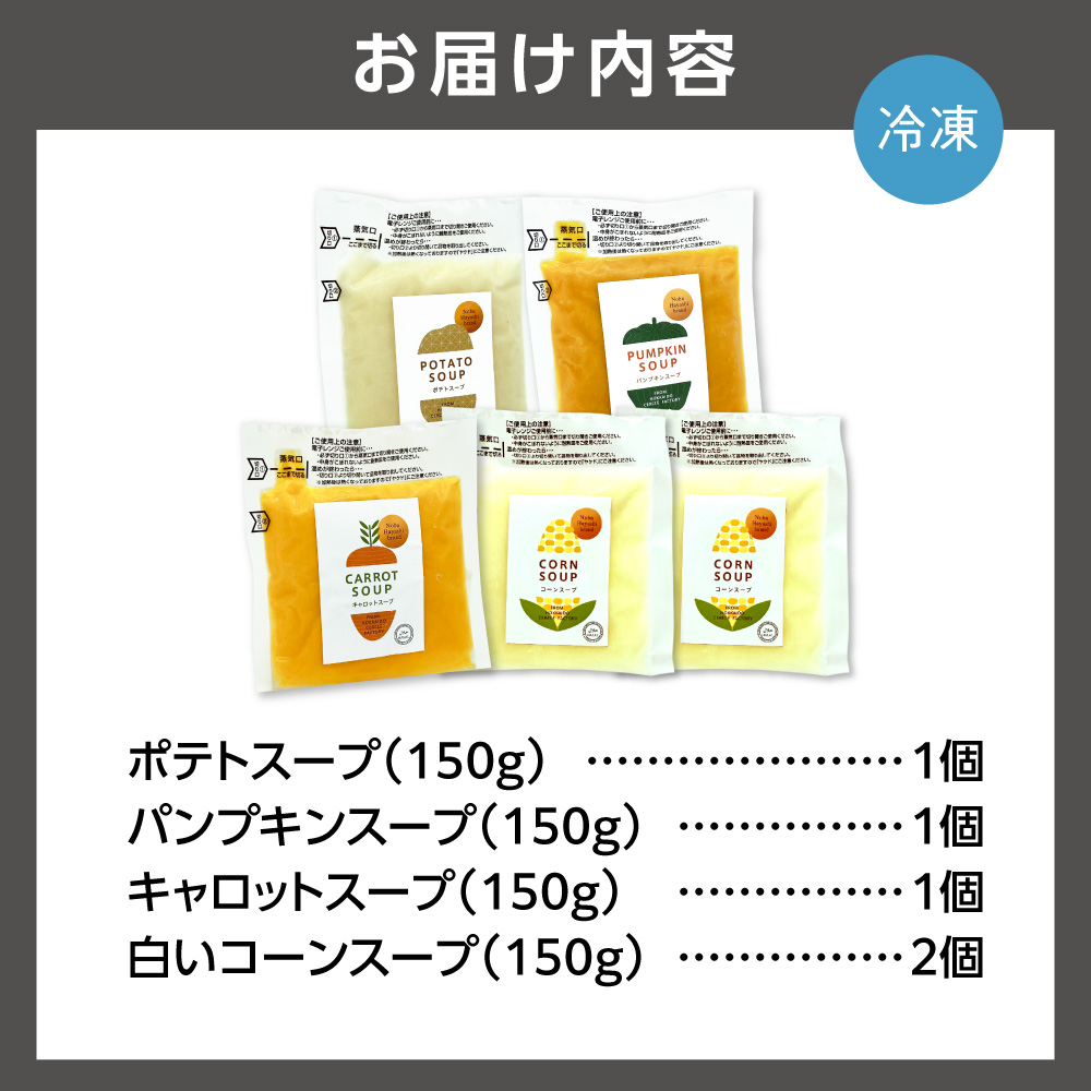 はるきちオーガニックファームのスープ 5個セット_is046-007-000