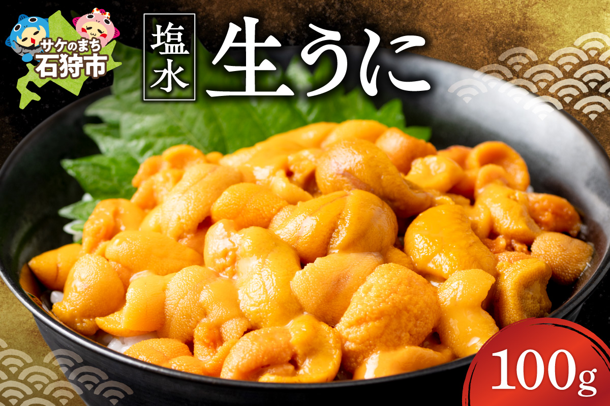 【目利きの達人セレクト】塩水 生うに 100g（ロシア産）_is104-001-000