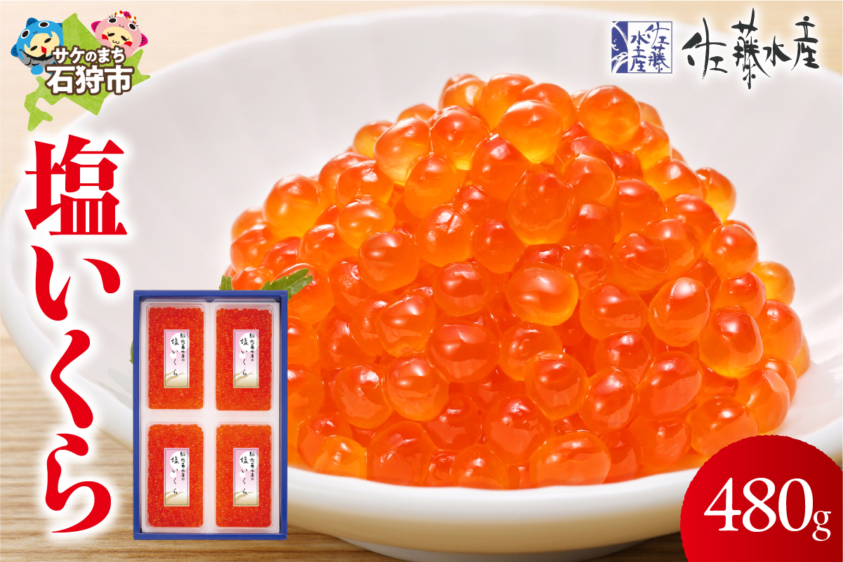 110170002 佐藤水産 塩いくら 480g