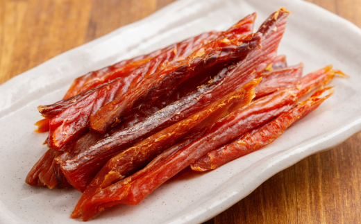 北海道産　燻製鮭とば300g HOKAG002