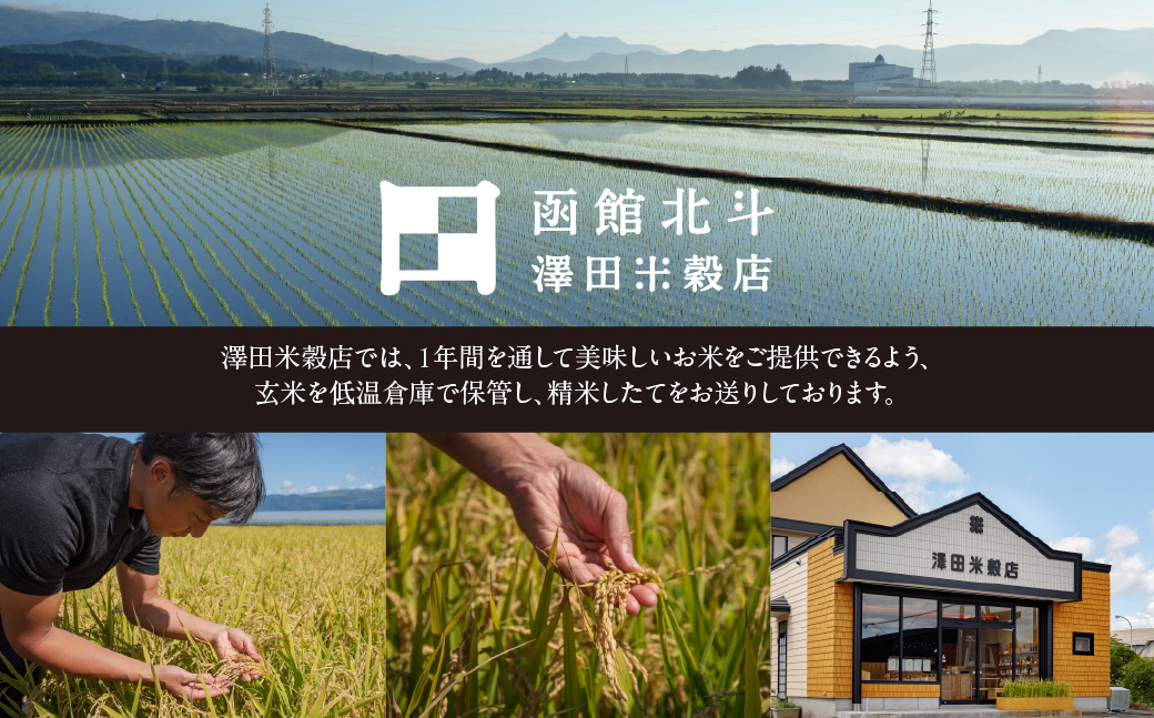 【先行予約】【令和8年産】北斗市産特別栽培米（白米）ふっくりんこ5kg HOKH032 令和８年産