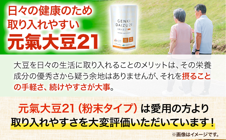 【1-4-166】元氣大豆21（粉末）