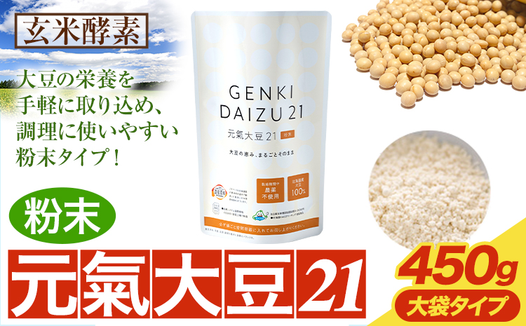 【1-4-166】元氣大豆21（粉末）