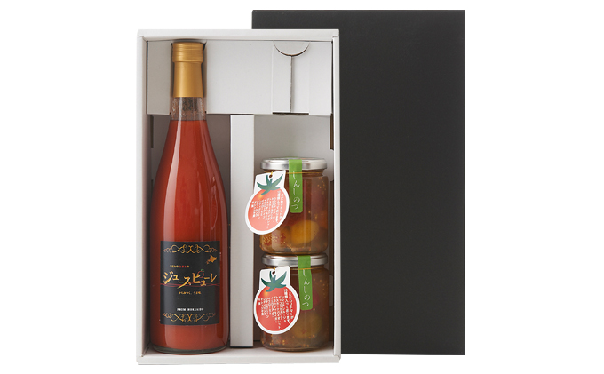 シシリアンルージュとミニトマトのジュレ