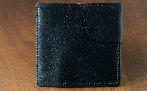 【本皮】「千代の富士」刻印入り お札入れ FKN002