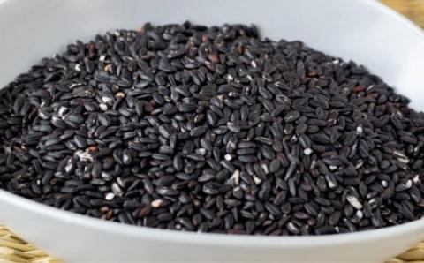 古代米・黒米「きたのむらさき」1kg　FKE001