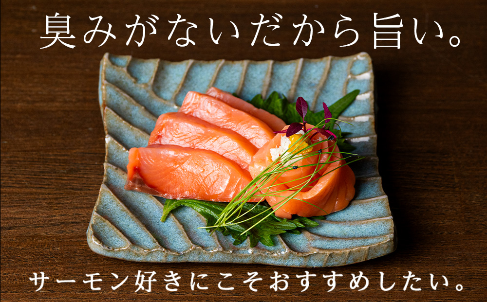 ロイヤルサーモン 1㎏ トラウトサーモン 小分け 刺身 サーモン 鮭 海鮮 魚 さけ