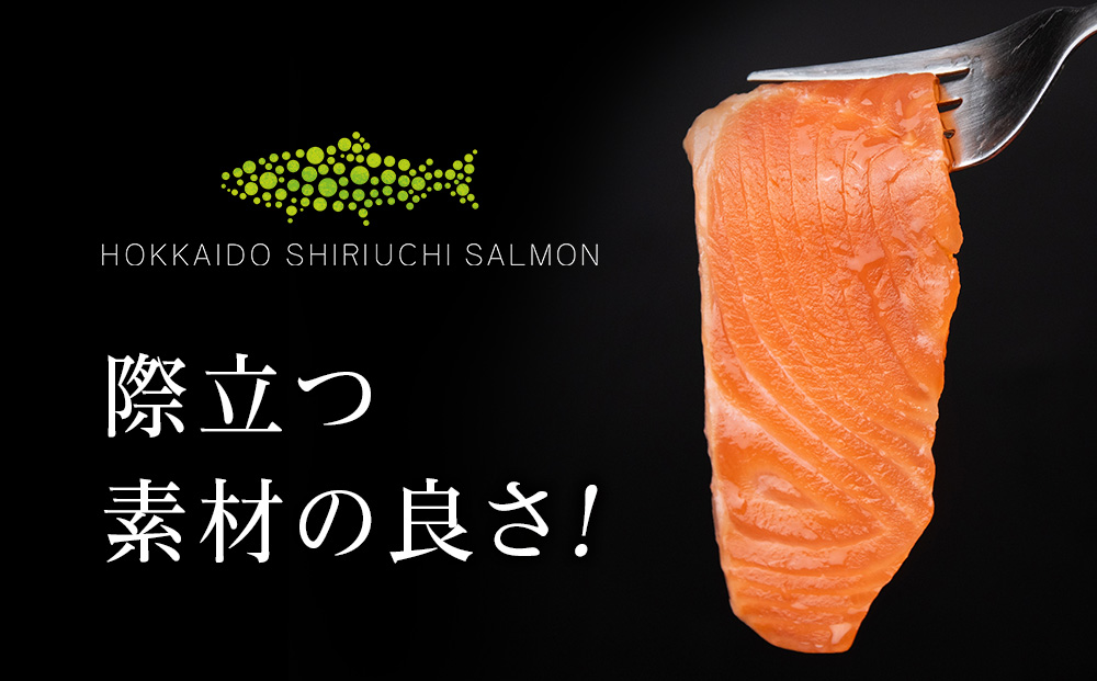 国産☆スモーク サーモンスライス 知内町産☆〈冷凍〉500g×2 ふるさと納税 鮭 冷凍サーモン 切り落とし 海鮮 人気 小分け 北海道 知内