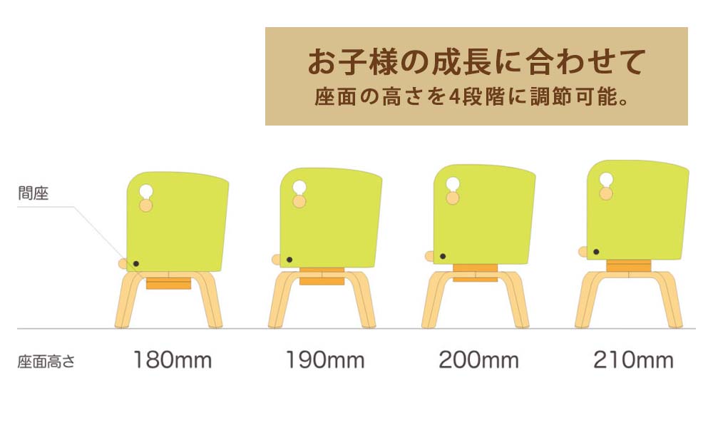 「Carota-mini～カロタミニ～」ナチュラル×緑《齋藤製作所》