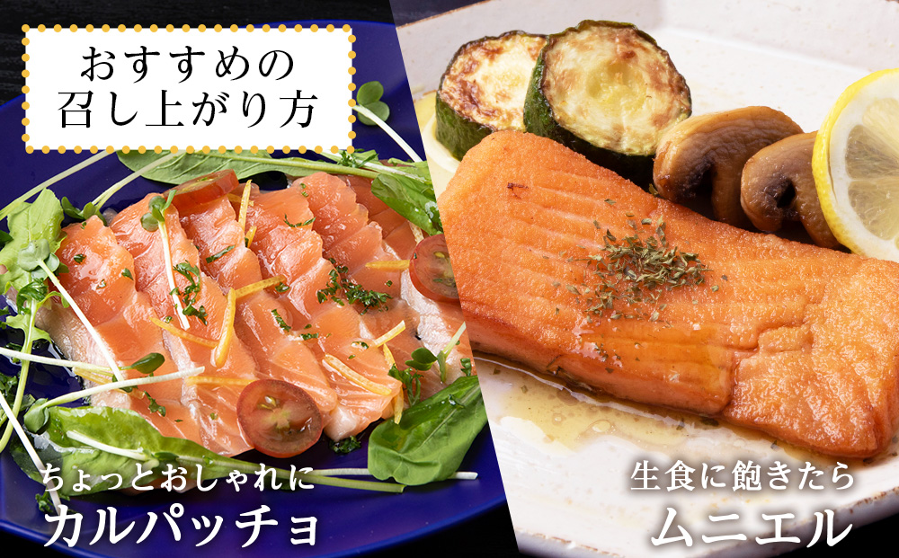 ☆国産 トラウト サーモン 1㎏  青森県産 ふるさと納税 鮭 冷凍サーモン 切り落とし 海鮮 人気 小分け 青森 北海道 知内