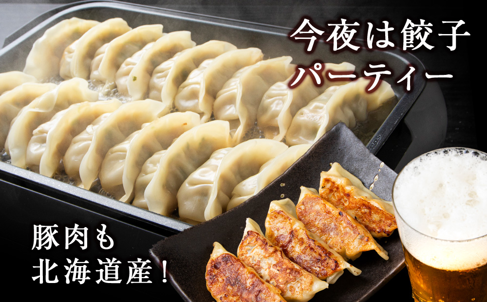 知内ニラ餃子（10個入り）3袋【知内観光協会】