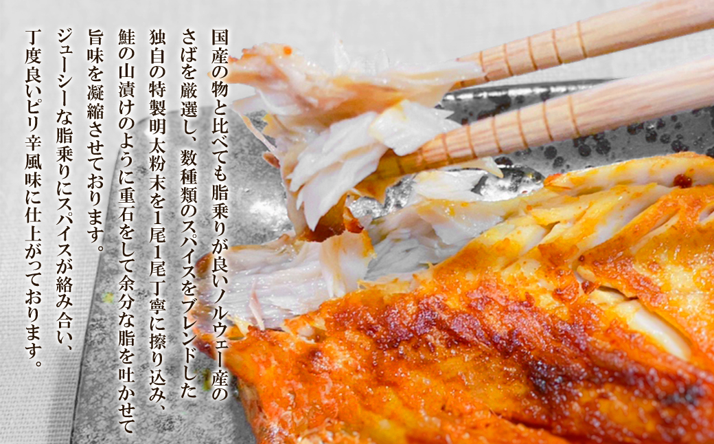 【丸鮮道場水産】 さば明太とにしん明太 各5尾入 さば にし