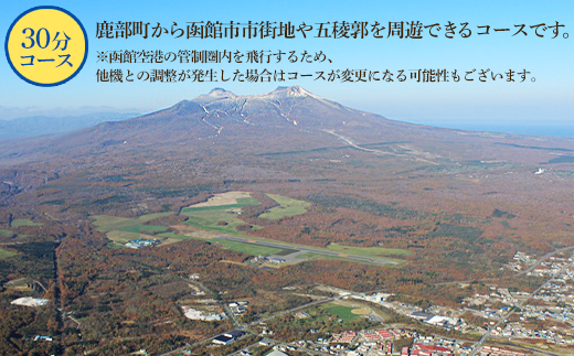 【最大8名】北海道スカイクルーズ 30分コース スカイクルー