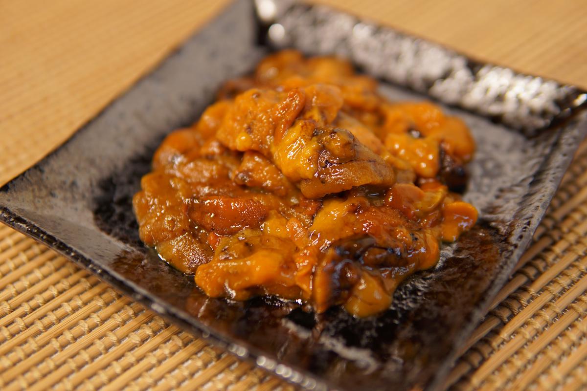 [数量限定:再入荷] 訳あり！『ふり塩うに』100g　北海道産エ