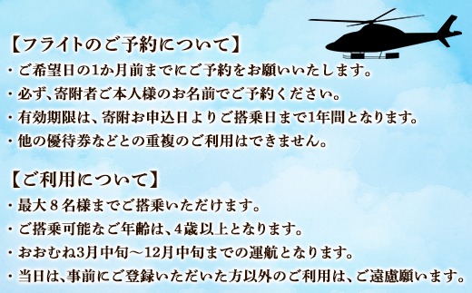 【最大8名】北海道スカイクルーズ 10分コース スカイクルー
