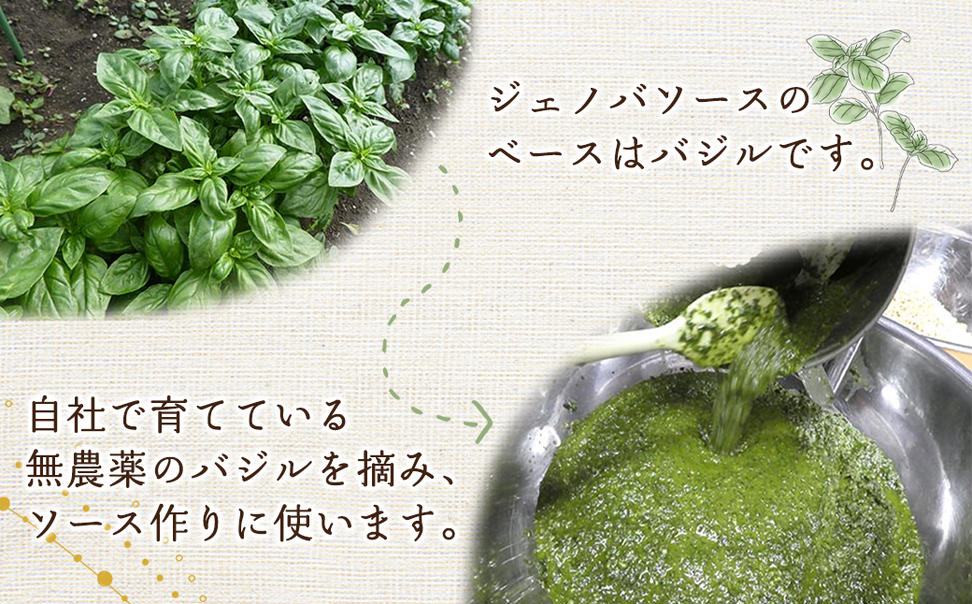 北海道噴火湾産ほたて貝のジェノバ・ハーブ焼き 2枚入り×4