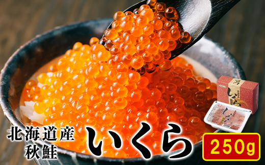 北海道産いくら 250g 鮭いくら 秋鮭 いくら 北海道 醤油漬け