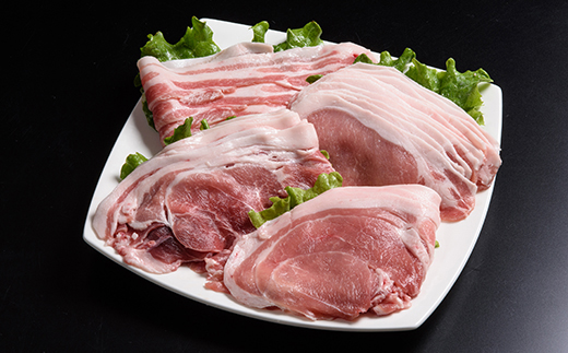 北海道産熟成豚肉モリモリセット約1.6kg＜(株)ヤマイチ佐々木精肉畜産＞ 森町 豚肉 ロース バラ 焼肉 セット 肩 モモ ふるさと納税 北海道 mr1-1072