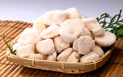 保存便利なジッパー付【訳あり】冷凍ホタテ貝柱 1kg【旨味凝縮】 ＜ワイエスフーズ＞ 森町 魚貝類 帆立 ホタテ ほたて 魚介類 貝 ふるさと納税 北海道 mr1-1157