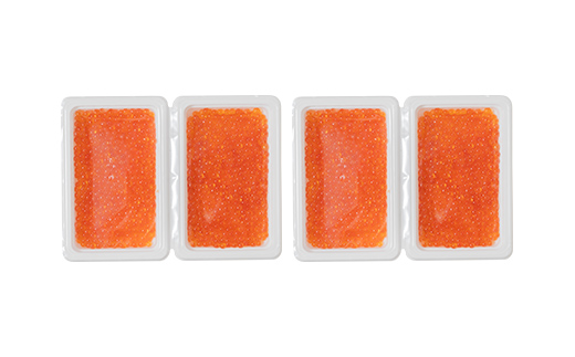 小分け いくら 醤油漬け 100g×4パック（鱒卵） いくら イクラ 小分け 醤油漬け 鱒卵 森町 いくら醤油漬け ＜ワイエスフーズ＞ mr1-1262