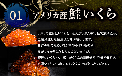 北海道 海鮮セット(いくら&ホタテ) 北海道産 海鮮 セット いくら ほたて ホタテ 海鮮 魚介類 魚介 冷凍 mr1-1269